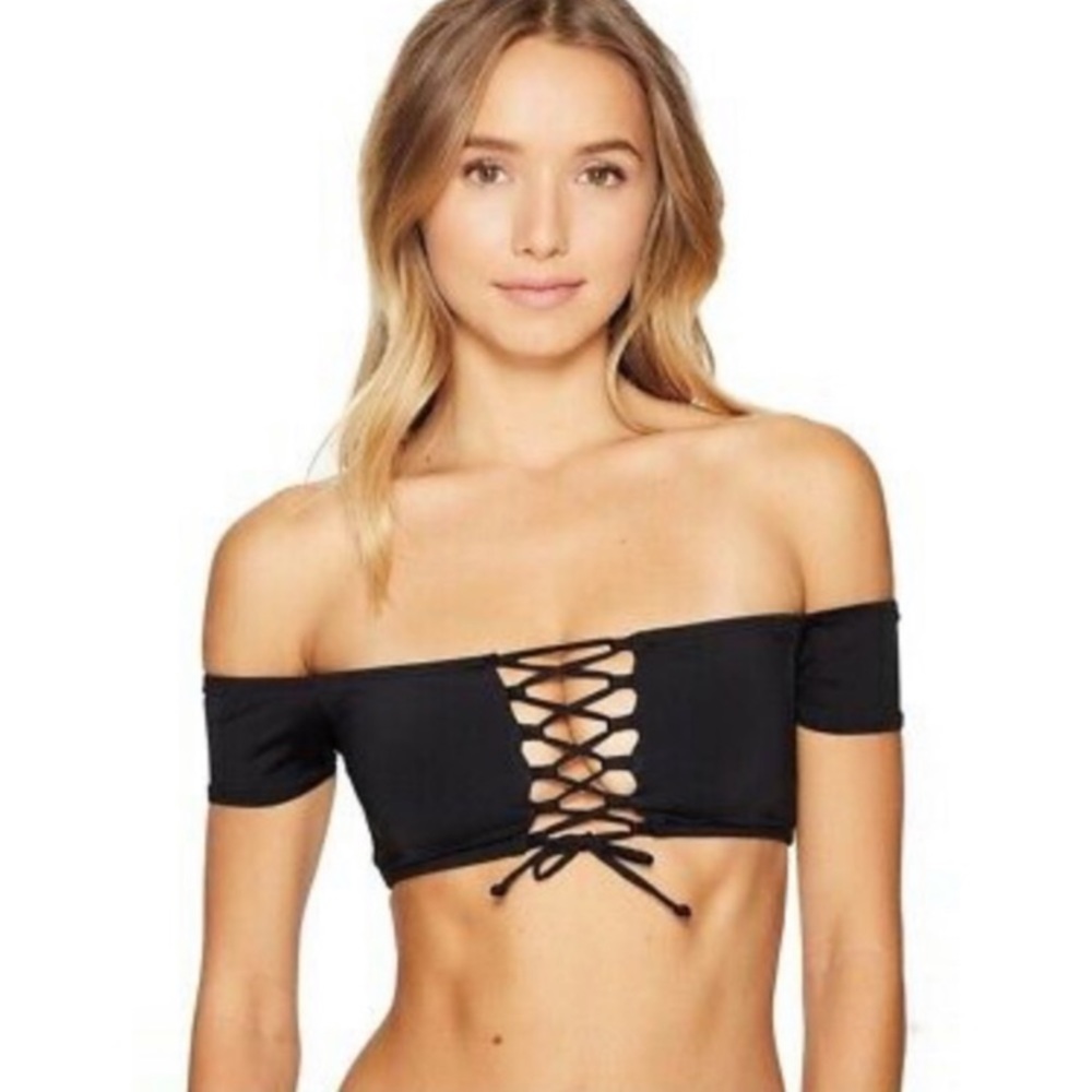 L space black bikini
